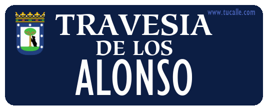 cartel_de_travesia-de los-Alonso_en_madrid_antiguo